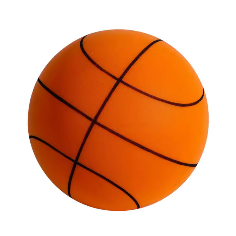 ballon basket silencieux et panier